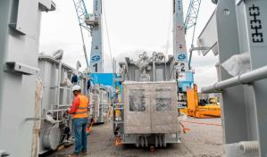 Edesur anuncia la llegada de seis transformadores de potencia que reforzarán el servicio