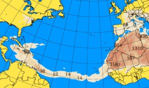 Polvo del Sahara, lluvias escasas y calor desde este miércoles en RD