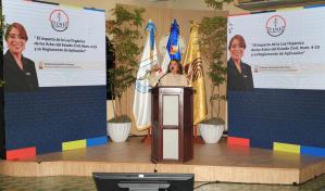 Dolores Fernández: Ley 4-23 simplifica procesos y elimina trabas innecesarias en registro civil