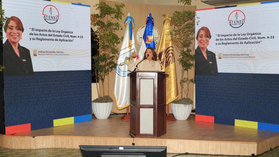 Dolores Fernández: Ley 4-23 simplifica procesos y elimina trabas innecesarias en registro civil
