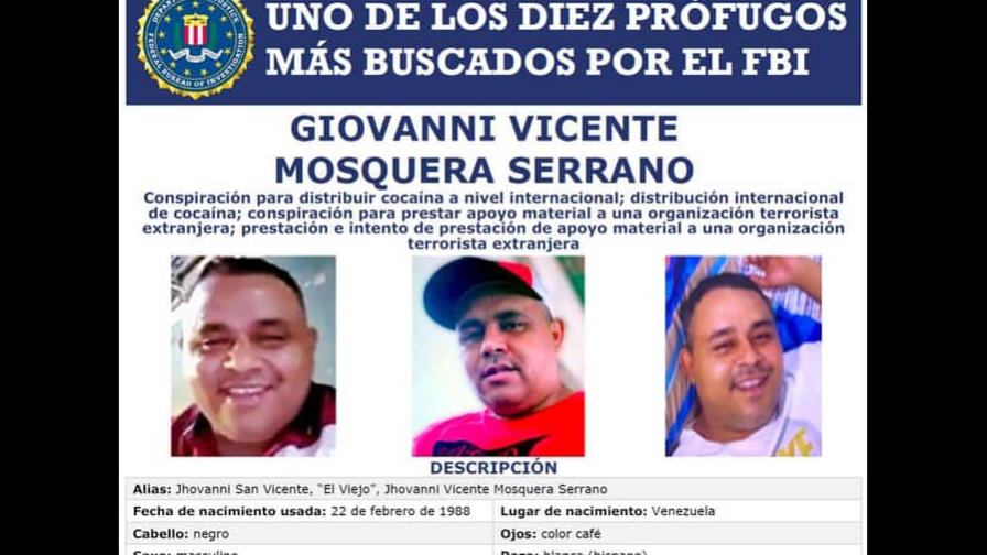 EE. UU. ofrece hasta tres millones de dólares por un supuesto líder del Tren de Aragua