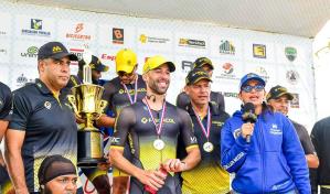 Pegacol-V2C gana "Crono por Equipos " Liga  de Ciclismo Máster del Cibao
