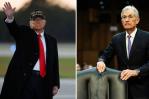 Afortunadamente, se va muy pronto, Trump arremete contra el presidente de la Reserva Federal