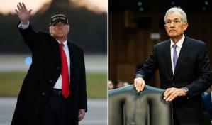 Afortunadamente, se va muy pronto, Trump arremete contra el presidente de la Reserva Federal
