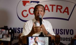 Antonio Marte amenaza con paralizar transporte si Conatra no es incluida en nuevos corredores