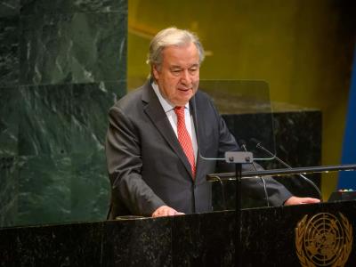 António Guterres: sistema impuesto por Israel "está matando gente"