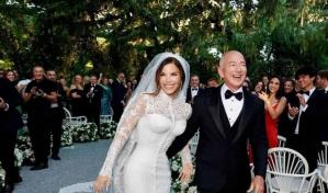 Lauren Sánchez hace oficial su apellido Bezos en Instagram junto a fotos de su boda con Jeff Bezos