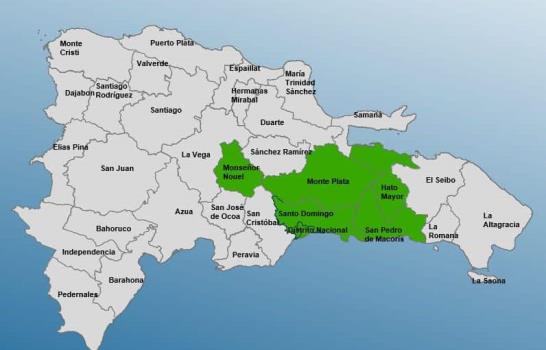 El COE emite alerta verde en seis provincias por posibles crecidas de ríos, arroyos y cañadas