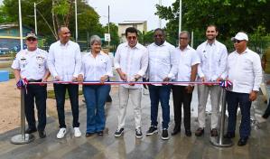 David Collado entrega remozada Plaza Marcelino Marte, en Guayacanes David Collado entrega remozada Plaza Marcelino Marte, en Guayacanes