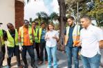 Carolina Mejía supervisa trabajos de limpieza preventiva y pide unirse por el cuidado de la ciudad