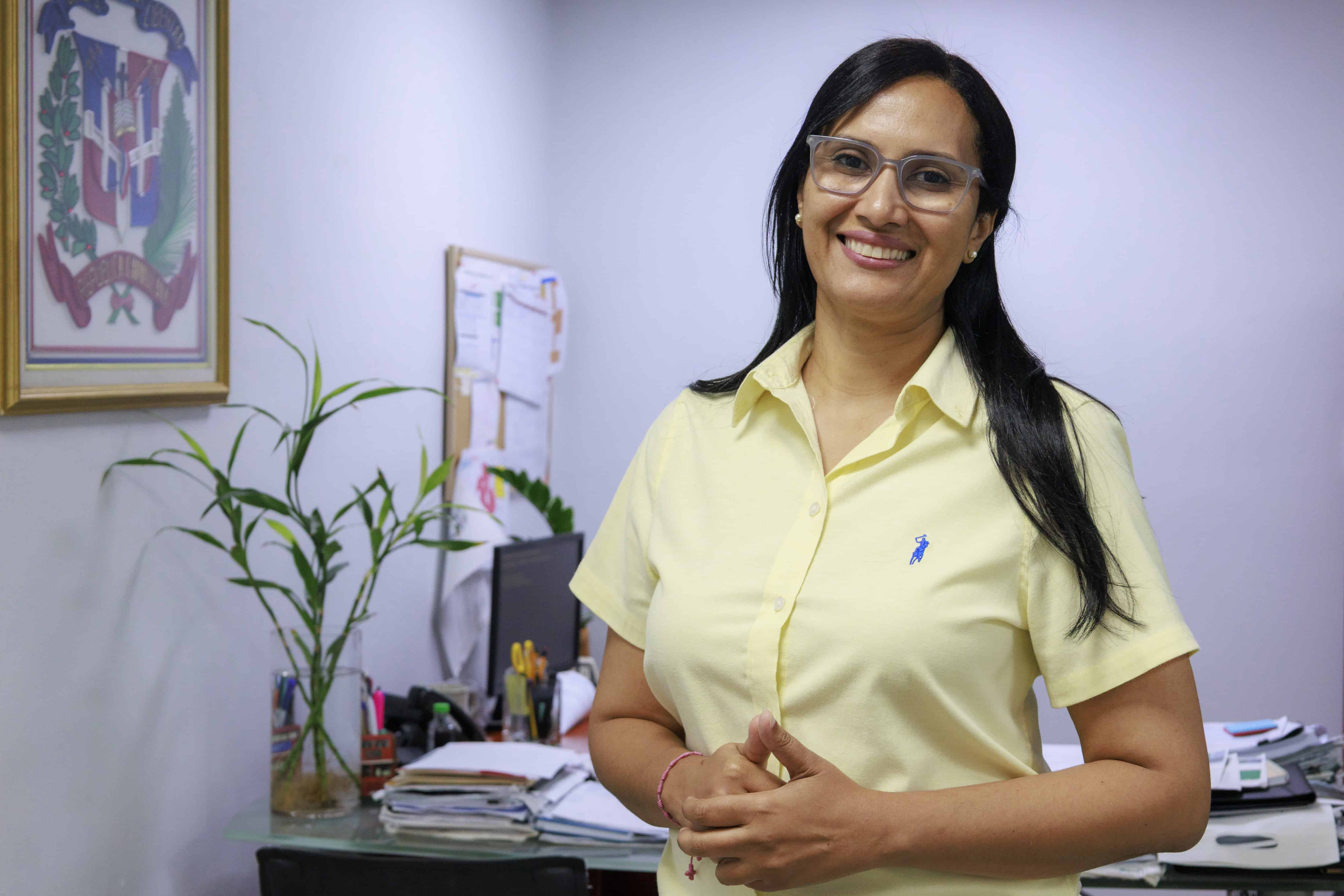 Alexandra Cedeño, directora de Movilidad Sostenible del Intrant.
