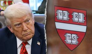 Trump dice que ahora reclama 1,000 millones de d&oacute;lares en da&ntilde;os y perjuicios a Harvard