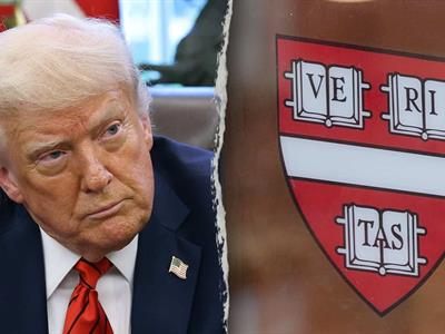 Donald Trump dice que reclama a US$ 1,000 MM a Harvard