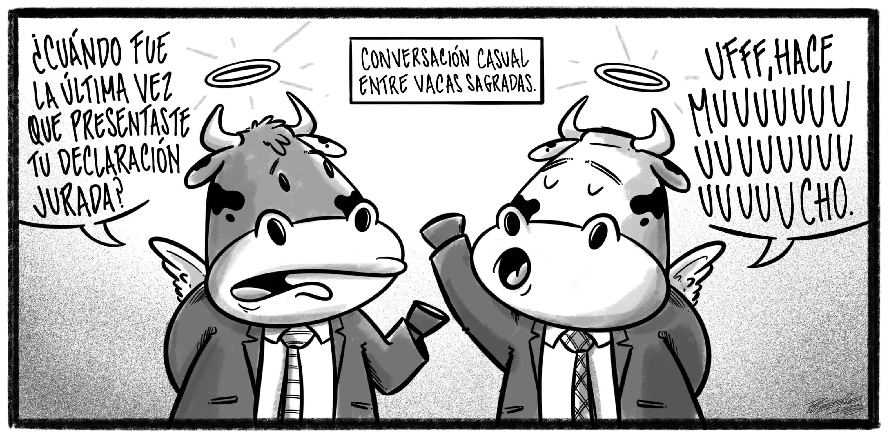 Caricatura de Noticiero Poteleche 1 julio 2025
