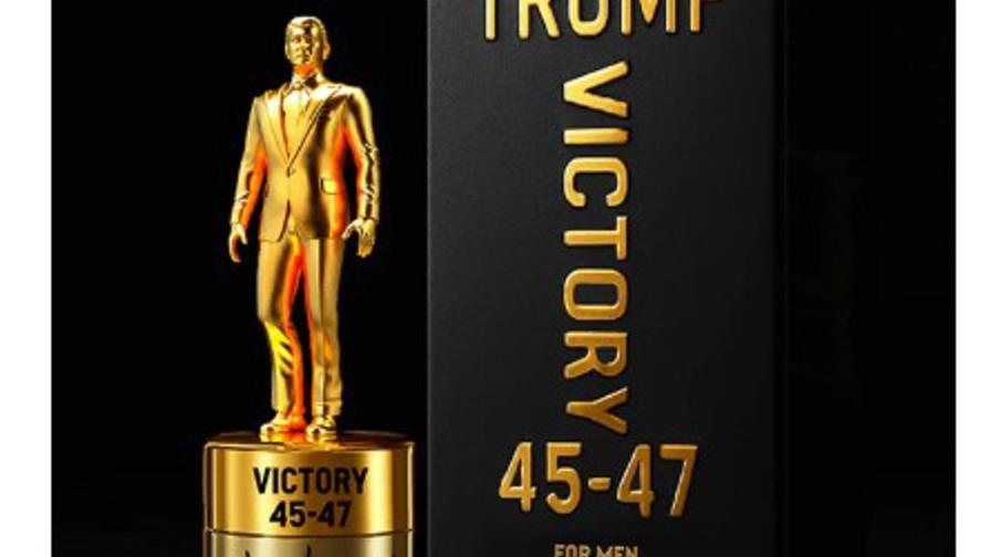 Trump promociona un perfume con una figura de sí mismo inspirado en su victoria electoral Trump promociona un perfume con una figura de sí mismo inspirado en su victoria electoral