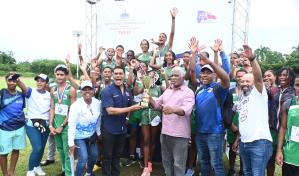 Zona Este se corona campeona en la final del Torneo Nacional de Atletismo Escolar Inefi 2025
