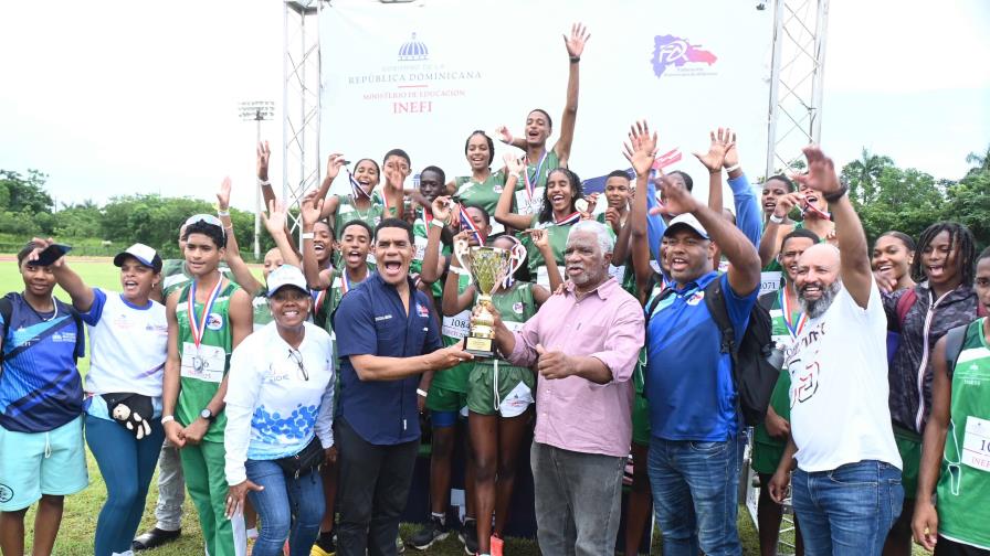 Zona Este se corona campeona en la final del Torneo Nacional de Atletismo Escolar Inefi 2025