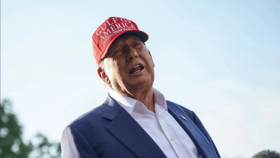 Les enseñaremos a huir de un caimán: Trump se mofa de migrantes en Alcatraz Caimán 