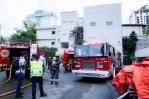 Incendio afecta cafetería del colegio Lux Mundi en Piantini