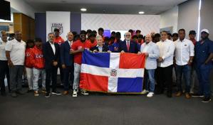 La Liga Dominicana de Béisbol abanderó al equipo para Serie del Caribe Kids 2025