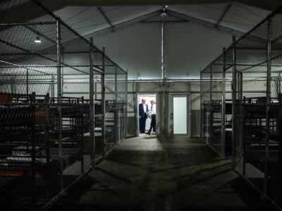 Llegan a Alcatraz Caimán los primeros migrantes