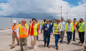 El Gobierno y el Departamento Aeroportuario supervisan avances de la ampliación del AILA