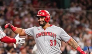 Rojos castigan a Medias Rojas y se imponen 8-4; Boston ganó el segundo 5-3