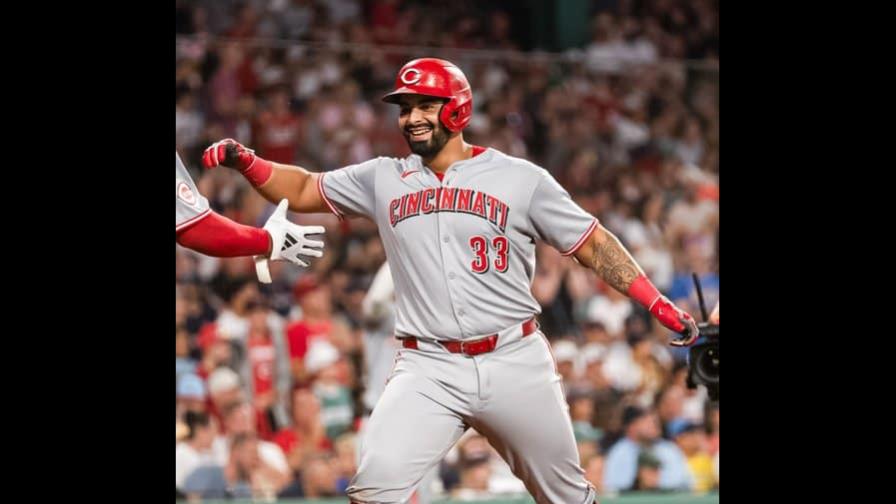 Rojos castigan a Medias Rojas y se imponen 8-4; Boston ganó el segundo 5-3