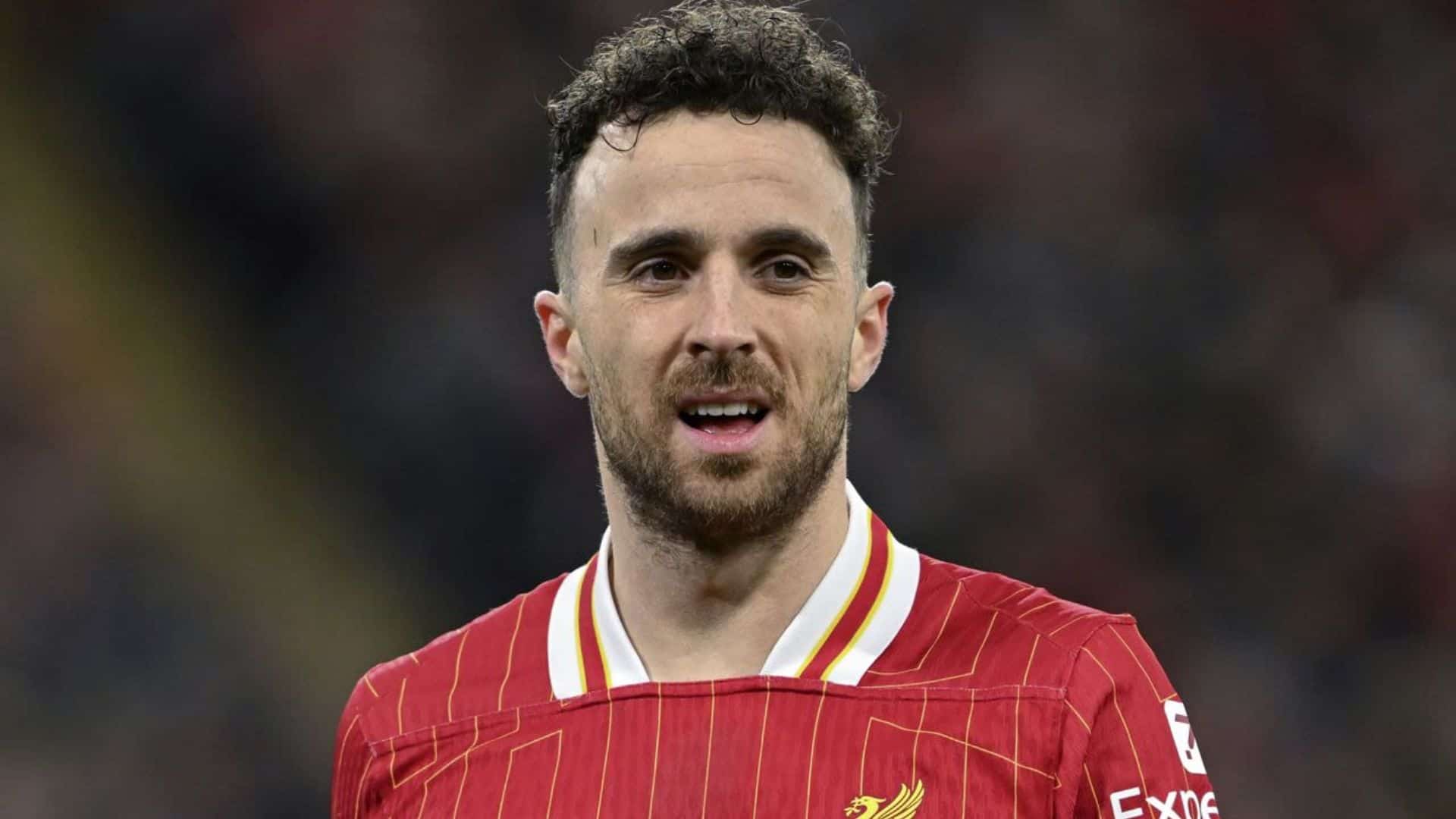 Diogo Joga, delantero del Liverpool FC.