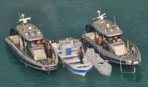 Armada de Colombia incauta primer narcosubmarino no tripulado en el Caribe