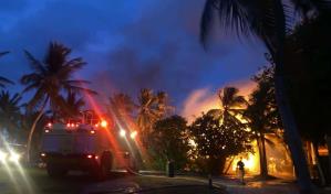 Incendio afecta área de Cap Cana; autoridades despliegan amplio operativo interinstitucional Incendio afecta área de Cap Cana; autoridades despliegan amplio operativo interinstitucional