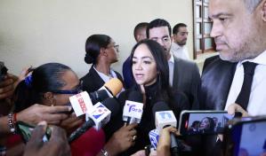 Faride Raful afirma que mantendrá querella contra Ángel Martínez para defender su dignidad