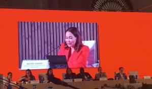 Ministerio de la Mujer destaca en España avances de RD en financiamiento con enfoque de género