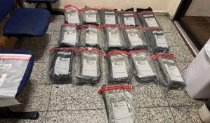 Detienen a una estadounidense en el aeropuerto Las Am&eacute;ricas con cargamento de marihuana