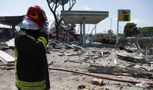 Explosión en gasolinera sacude Roma: al menos 27 heridos, dos en estado grave