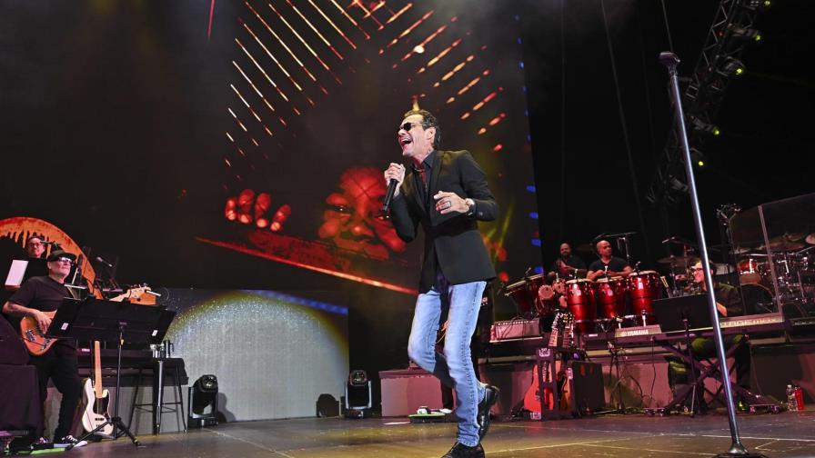 Marc Anthony pone al público de Marbella en pie porque la salsa se goza y se baila Marc Anthony pone al público de Marbella en pie porque la salsa se goza y se baila