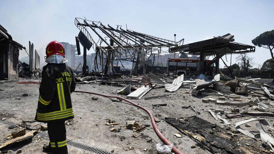 Ascienden a 45 los heridos en la violenta explosión de una gasolinera en Roma Ascienden a 45 los heridos en la violenta explosión de una gasolinera en Roma