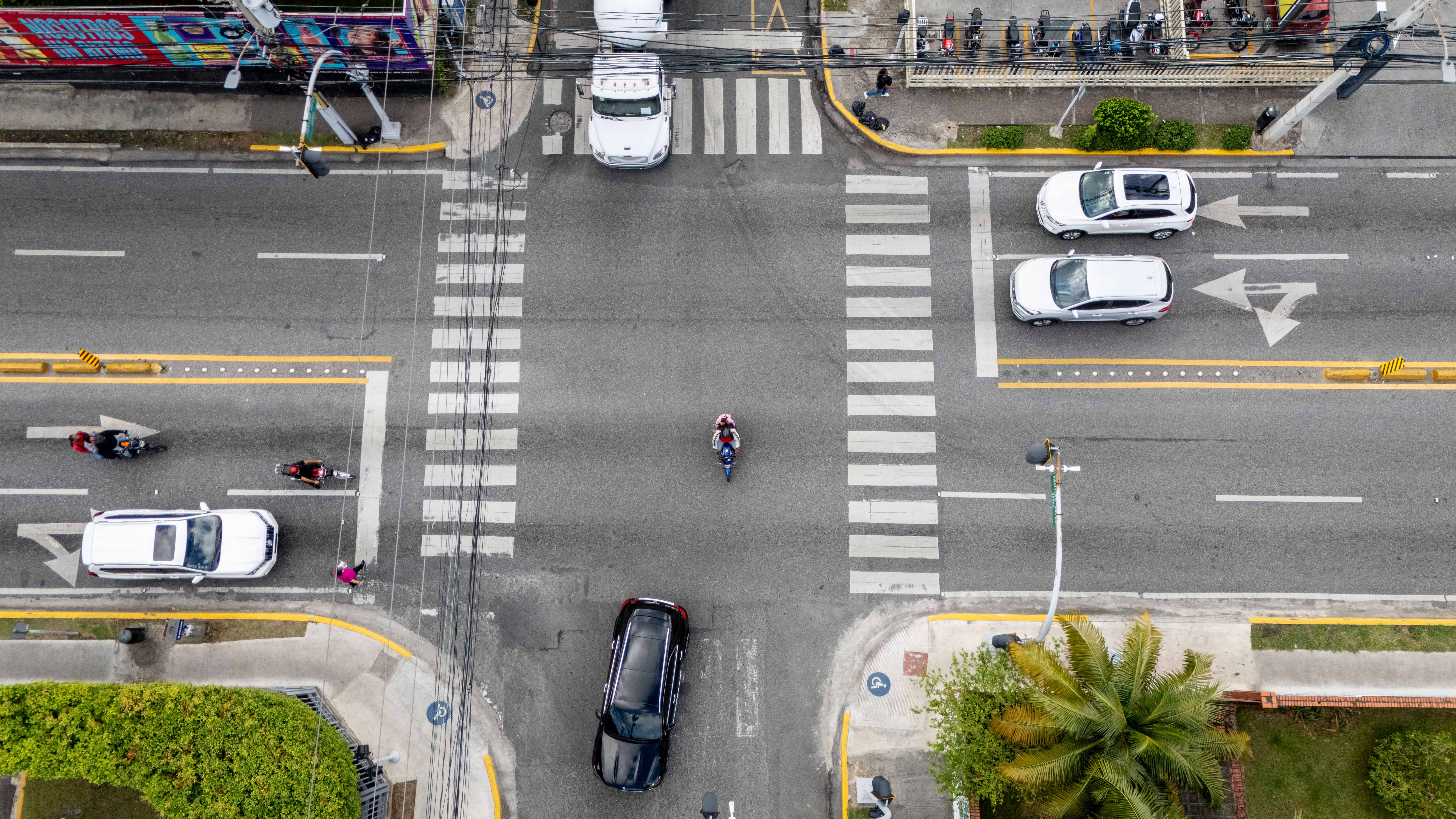 La calle Fantino Falcó con avenida Lope de Vega.