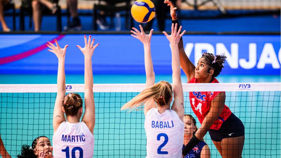 Serbia vence a RD en el Mundial de Voleibol U-19 Serbia vence a RD en el Mundial de Voleibol U-19