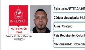 Capturan a el Costeño, acusado de planificar atentado contra el senador colombiano Uribe Turbay