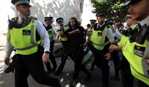 Policía británica detiene a simpatizantes del grupo prohibido Palestine Action