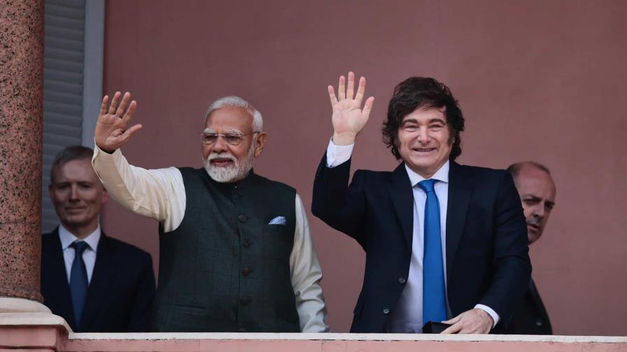 Comienza la visita oficial de Modi en Argentina con un encuentro con Milei Comienza la visita oficial de Modi en Argentina con un encuentro con Milei