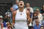 Sabalenka continúa su avance en Wimbledon y ya está en cuartos