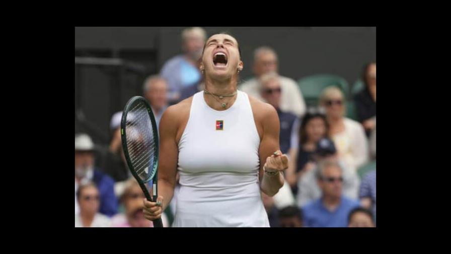 Sabalenka continúa su avance en Wimbledon y ya está en cuartos Sabalenka continúa su avance en Wimbledon y ya está en cuartos
