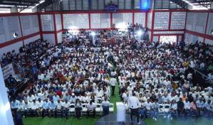 Víctor DAza, aspirante a la presidencia, realiza encuentro con las bases del PRM