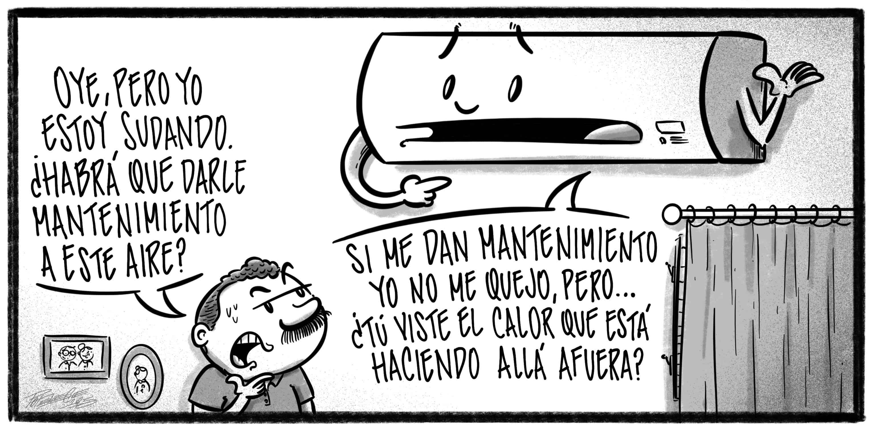 Caricatura de Noticiero Poteleche 8 julio 2025