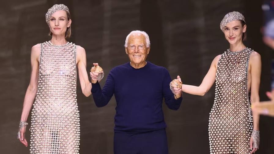 Giorgio Armani ausente de su desfile de Alta Costura de París Giorgio Armani ausente de su desfile de Alta Costura de París