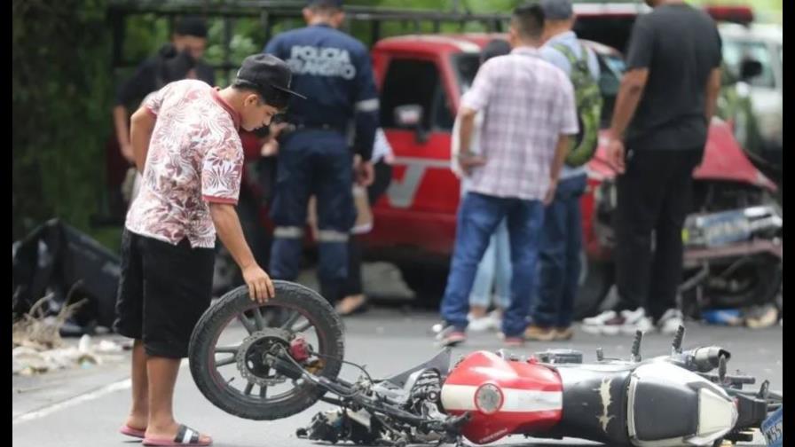 Las muertes en accidentes de tr&aacute;fico disminuyen el 11 % en El Salvador
