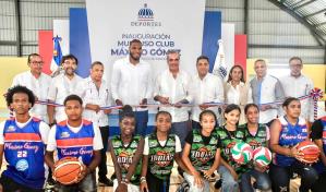 Abinader entrega Club Máximo Gómez en San Francisco de Macorís con inversión de 75 millones