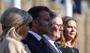 Macron, ante el Parlamento británico: Los europeos nunca abandonarán a Ucrania